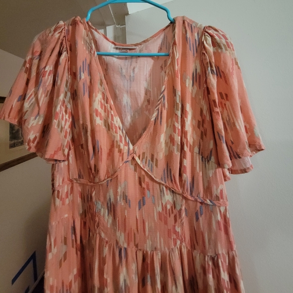 Knox Rose V-Neck Knee Length Dress - Picture 3 of 4